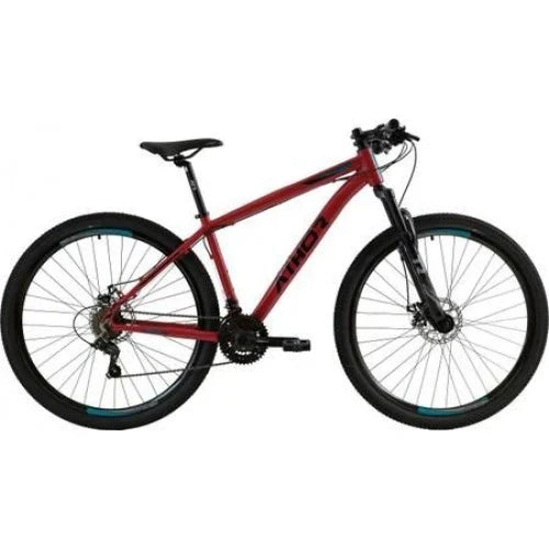 Bicicleta aro 29 athor android kit ((shimano)) 21V vermelha