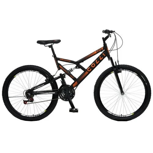 Bicicleta Colli Bike Aro 26 21 Marchas com Dupla Suspensão