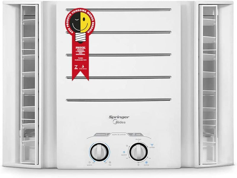 Ar Condicionado de Janela Mecânico, Springer, Branco, 10.000 BTU/h Frio, 110v, Midea