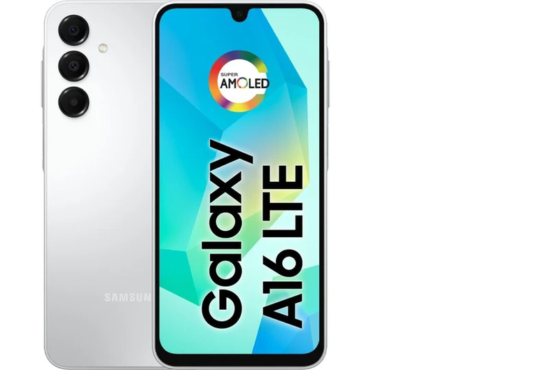 Smartphone Samsung Galaxy A16 128GB + 4GB de RAM Tela 6.7” FHD+ Super AMOLED Câmera de até 50MP - Cinza