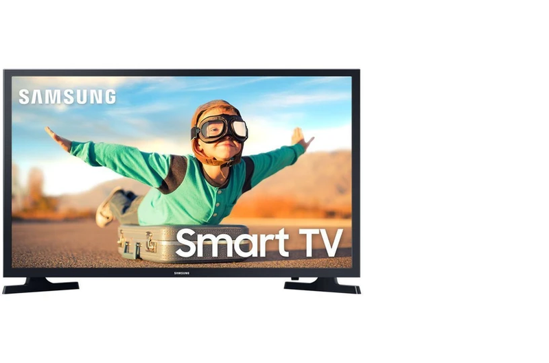 Smart TV LED 32" HD Samsung T4300 com HDR Sistema Operacional Tizen Wi-Fi Espelhamento de Tela Dolby Digital Plus HDMI e USB - 2020