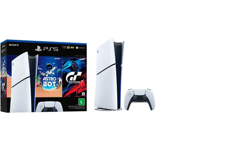 Console PlayStation 5 Slim Digital + ASTRO BOT e Gran Turismo 7