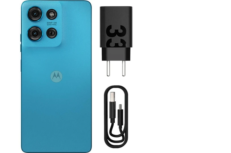 Smartphone Motorola Moto G75 5G 256GB Tela FHD+ 6.8" 12GB RAM BOOST Câmera SONY 50MP Selfie 16MP - Azul