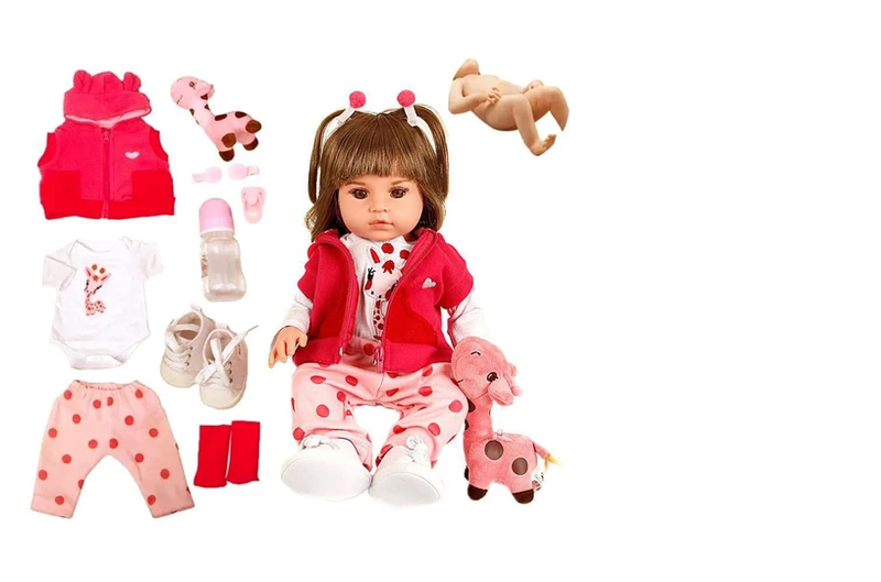 Baby Reborn Bebe Reborn Boneca Realista Girafinha