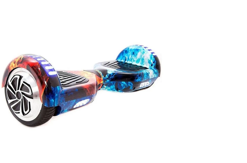 Hoverboard Skate Elétrico 6.5 Fogo E Gelo Led Bluetooth