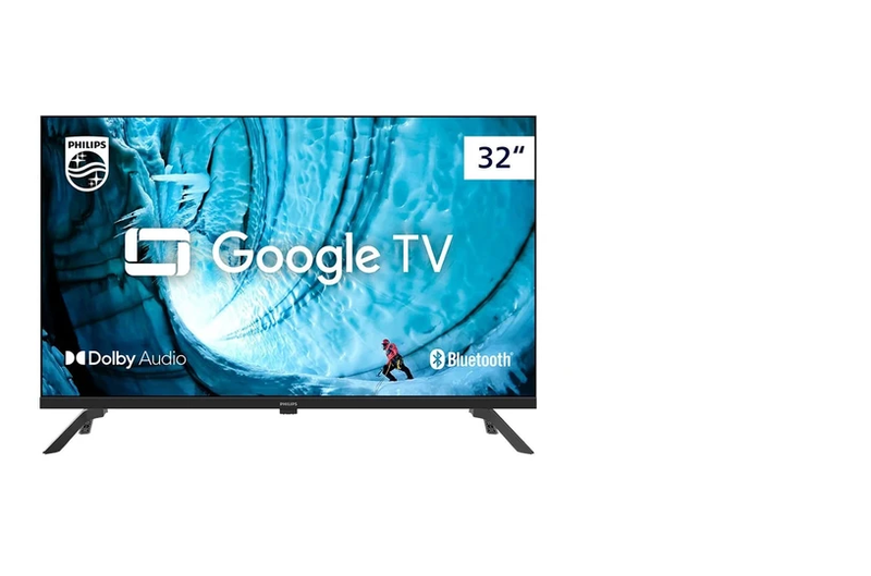Smart TV Philips 32 LED hd, Google tv, Sem Bordas - 32PHG6909